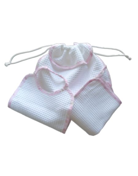 Set asilo nido/scuola materna ricamato a mano con nome personalizzato