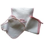 shop Kitbusta bavetta asciugamano rosa