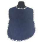 Bavaglio-uomo-jeans-blu-scozzese-grande-ricamato