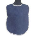 Bavaglio-uomo-jeans-blu-scozzese-grande-ricamato