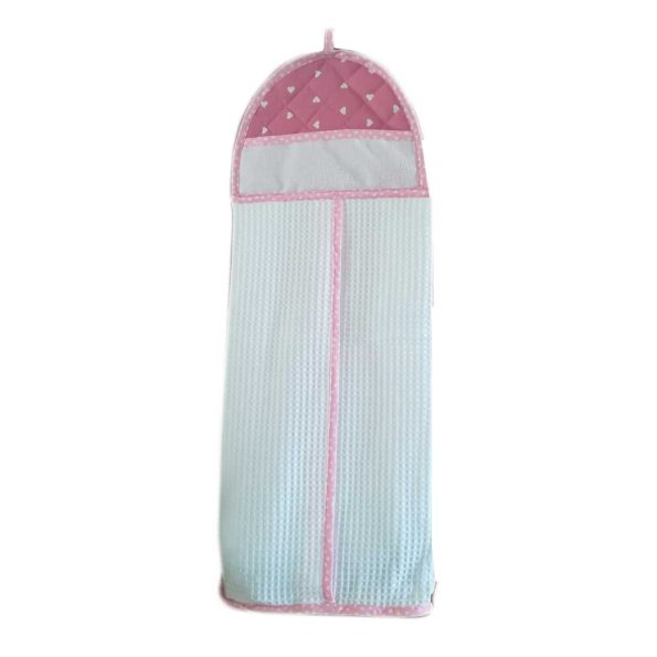 Porta-pannolini-rosa