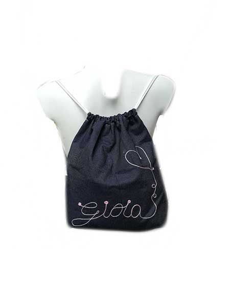 sacca zaino personalizzata